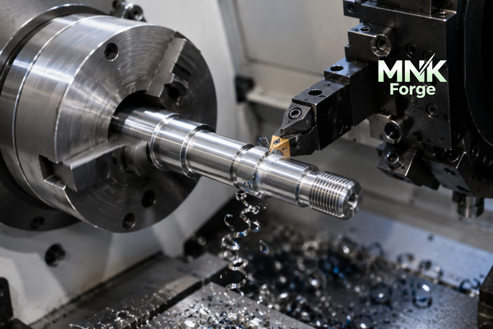 مهندس در حال بررسی نقشه فنی قطعه قبل از ماشینکاری CNC